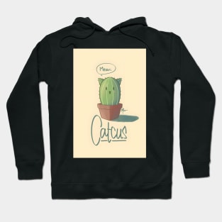 Cactus man art design gift Hoodie